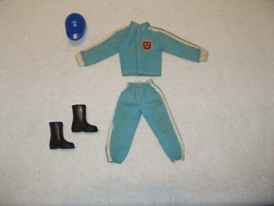 BIG JIM Sport Outfit : Action Set   Race Driver  All Star Driving 4340 Motocross