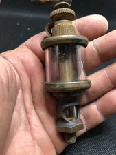 👀 Antique Williams Tacoma Lubricator #1? tractor hit miss drip lubricator brass