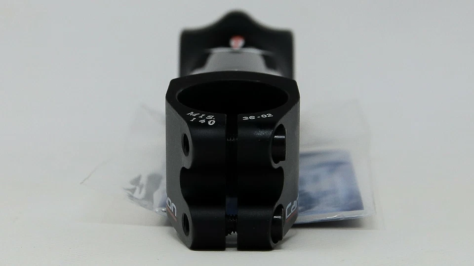 NOS ITM MILLENNIUM CARBON AHEAD STEM 140mm 1"+1/8 25.4mm VINTAGE THREADLESS - Image 4 of 4