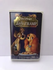 Disney's Lady and the Tramp (VHS, 1998)Masterpiece Collection-Clamshell Case