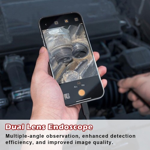 Endoscope Camera Light Borescope Waterproof Industrial Inspection Camera Phone - Bild 9 von 13