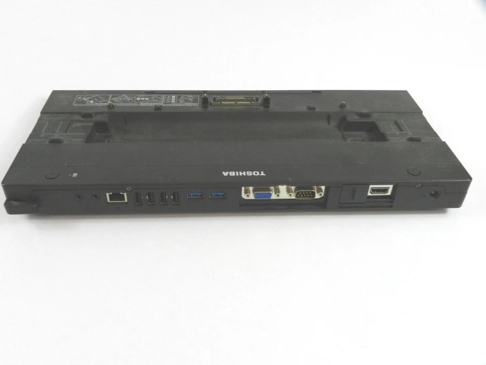 Estación de acoplamiento Toshiba Hi-Speed Port Replicator II 19V 4.74A PA3916U-1PRP A331 Foto 3 de 4