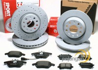 Zimmermann Sport Bremsen Ø 312 Mm + Ø 282 Mm Vorne + Hinten FüR Skoda Octavia II