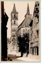 Germany, Rothenburg ob der Tauber, Jakobskirche vintage albums print. Vint