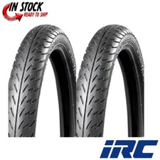 2 New Irc 2.25-17 Front Rear Tire Set For 78-83 Honda Pa50 Moped