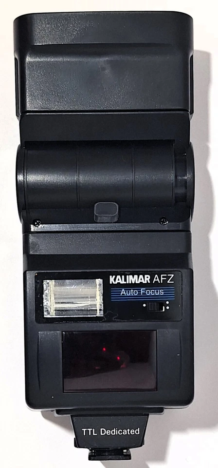 Vtg Kalimar AFZ Auto Focus Infrared Dedicated TTL Thyristor Flash w/ Manual - Image 2 of 4