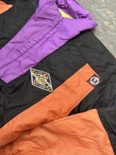 Vintage O'Neill ski suit/boarding block Colour 80's Ski Neon S - Picture 4 of 7