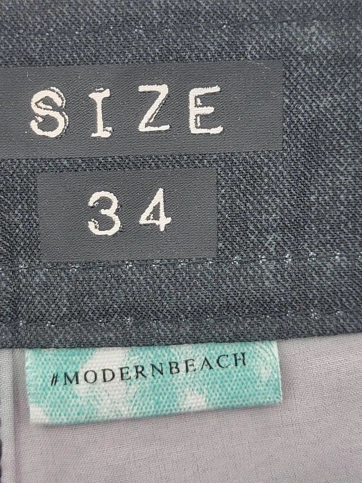 Pantalones Cortos Tavik Para Hombres 34 Bañador Board Shorts Coloridos Rayas Exterior Playa Foto 4 de 4