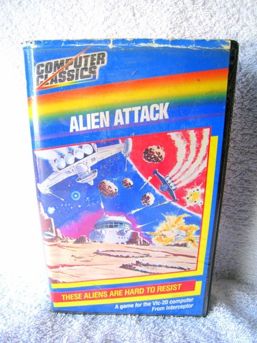 Commodore VIC-20 Video Game - Alien Attack (Computer Classic 1983) - Picture 2 of 4