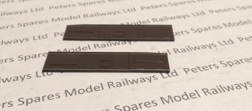 Dapol 113128 Railcar OO Gauge Side Valance Choc Left Hand + Right Hand (Pair)