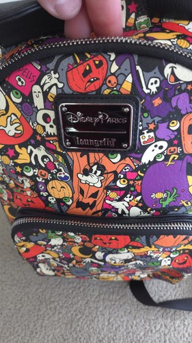 New Disney Parks Loungefly Fab 5 Characters 2022 Halloween Mini Backpack - Picture 5 of 7