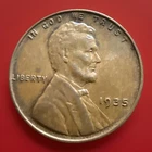 1935-P AU BN Lincoln Wheat Cent ACTUAL COIN FAST SHIPPING 475