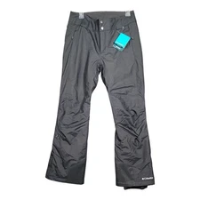 NWT Columbia Omni-Tech Waterproof Insulated Women's Ski Snow Pants Blk Sz Sm S
