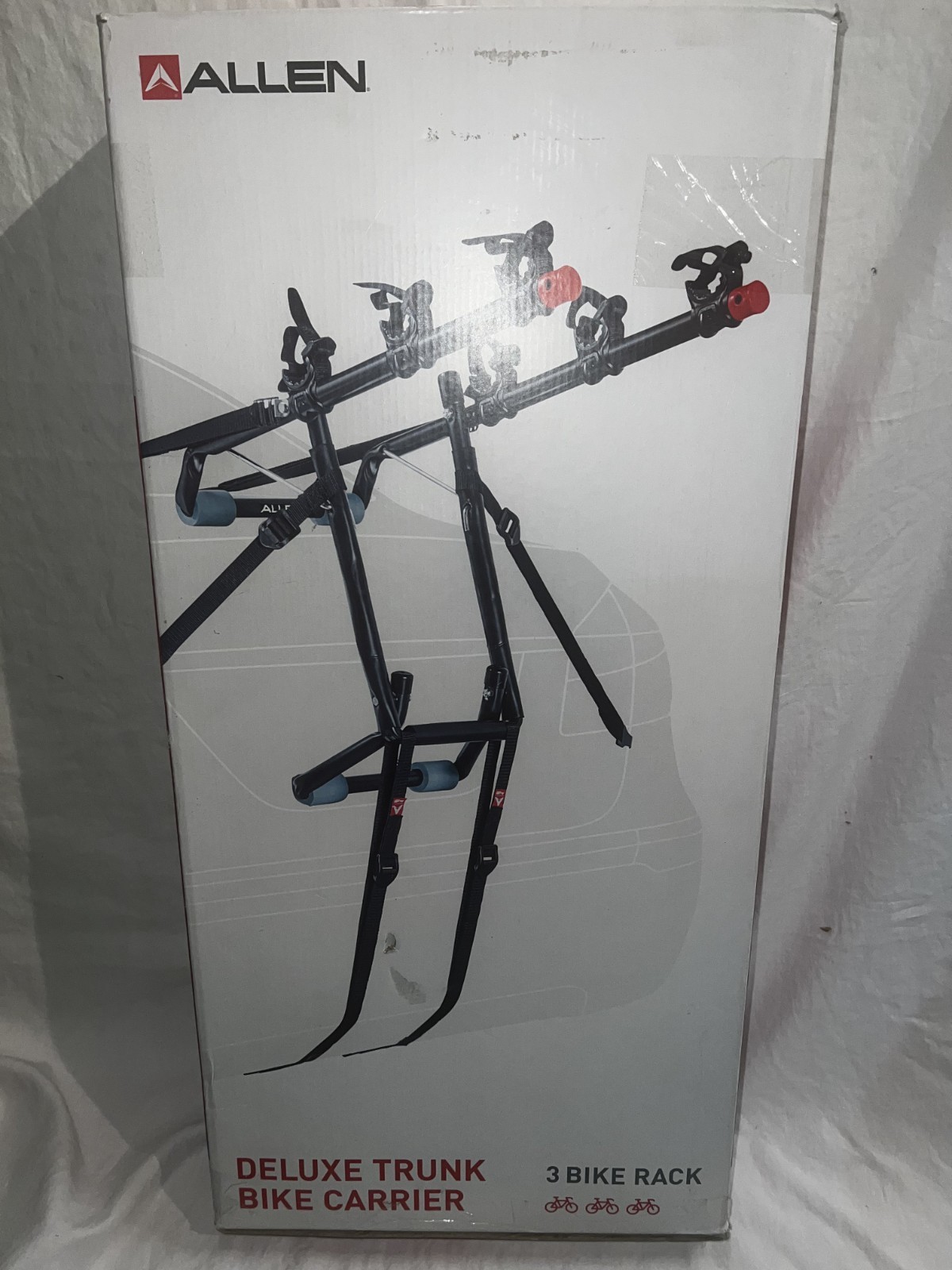Allen Deluxe trunk 3 bike carrier rack