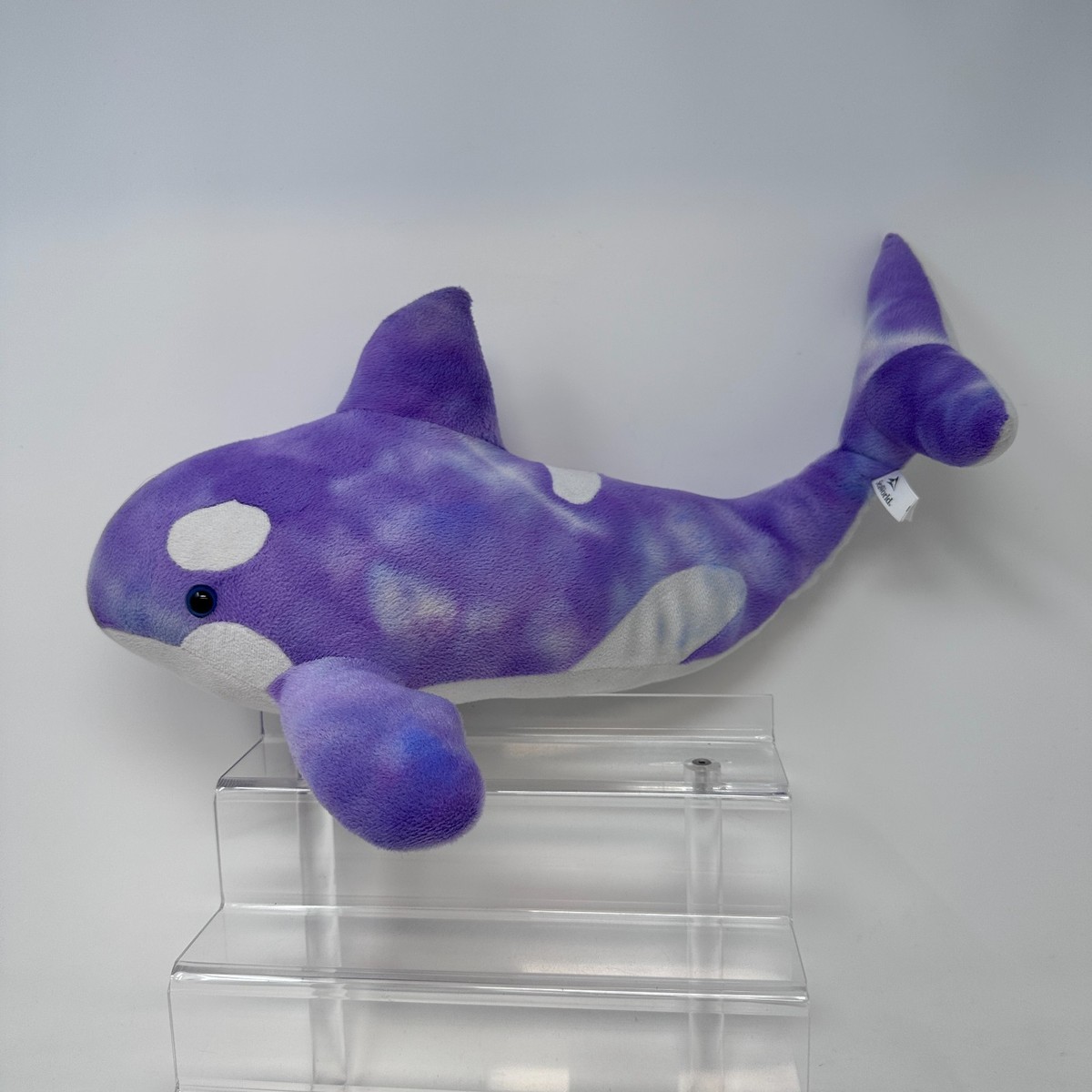 Sea World Orca Plush Animal Purple Ocean Killer Whale Cute Fluffy