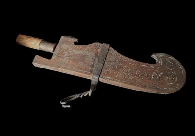 Bolo Messer traditionell Holzscheide philipinisch alt authentisch 48cm 1,14 kg - Bild 1 von 4