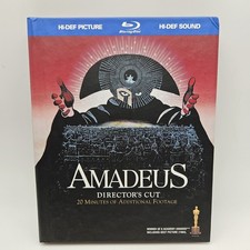 Amadeus: Director's Cut Blu-ray Digibook CD, 1984/2009 Mint Discs, Tested
