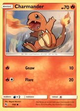 Charmander Common Hidden Fates 7/68 NM
