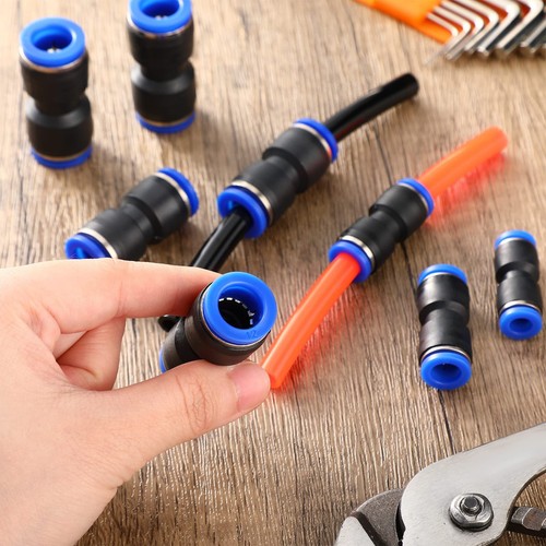 100 Pieces Air Hose Fittings Air Line Fittings Straight Push to link 4 6 8 10... - Picture 6 of 6