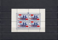 Fl&auml;mische Legion MiNr. XX, Langemark Wapen Feldpost, postfrisch **, Kleinbogen A