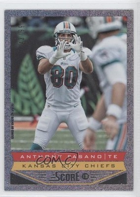2013 Score Showcase 43/99 Anthony Fasano #104 e5r