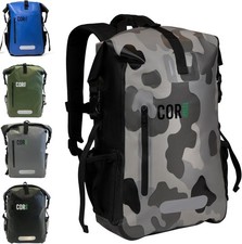 COR Surf Waterproof Dry Bag Backpack - Roll Top Drybag with Padded Laptop Sleev