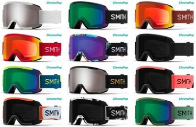 Smith Optics Squad Ski Snowboard Goggles ChromaPop New
