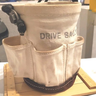 ''DRIVE SAFELY POLE LINE DIST CO Lineman Tool Bucket
