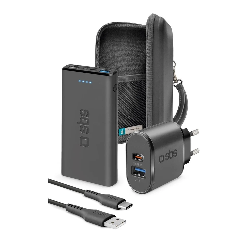 SBS Reise-Kit mit Organizer, Powerbank, Wandladegerät und #1907071 - Bild 1 von 1