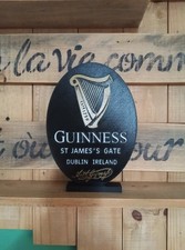 🍺 Guinness Dekoschild - Irish Pub Deko - 23 cm