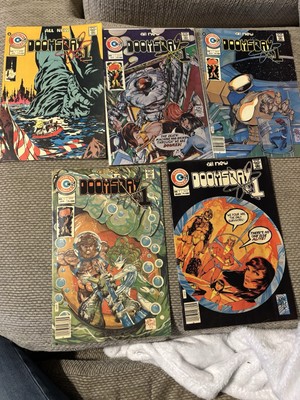 All New Doomsday +1 #1-5 Charlton Comics 5 Issue Set Early John Byrne Art
