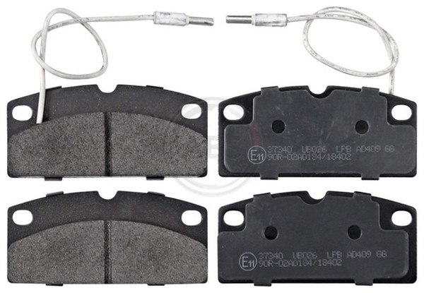 Bremsbelagsatz Scheibenbremse A.B.S. 37340 FüR Ligier Aixam Piaggio M500 500 721-image