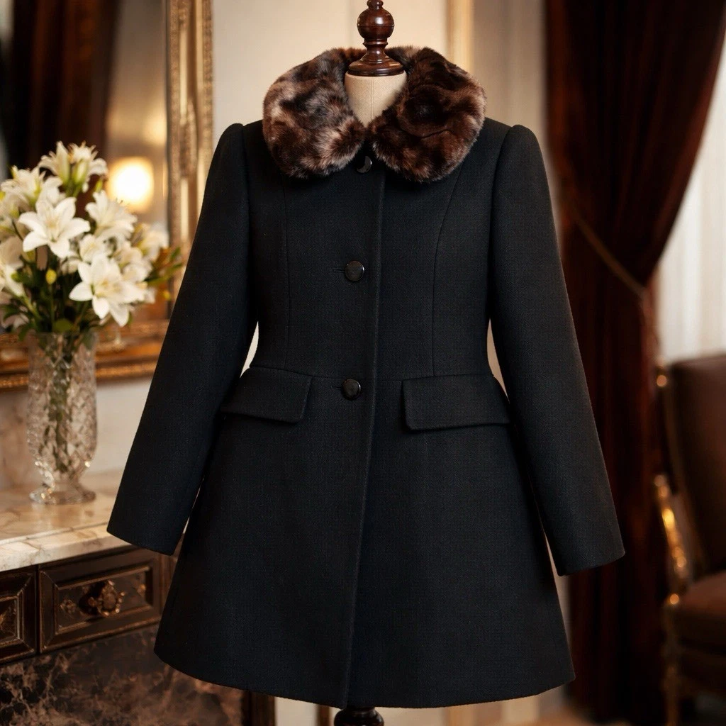 25+ kate spade new york Pea Coat Black Coats, Jackets & Vests for
