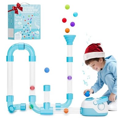 Air-Powered STEM Building Toys - Bluetooth Learning Toys with Wireless Music ...