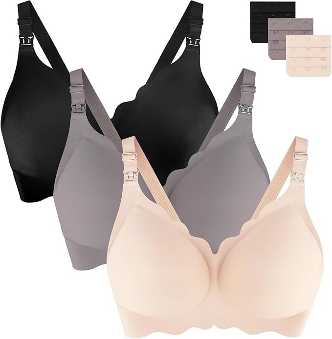 UHdod Nursing Bras for Breastfeeding, Maternity Bra for Pregnancy large only