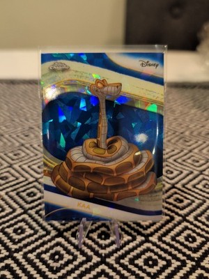 2025 Topps Chrome Disney KAA Sapphire Blue Refractor Jungle Book 