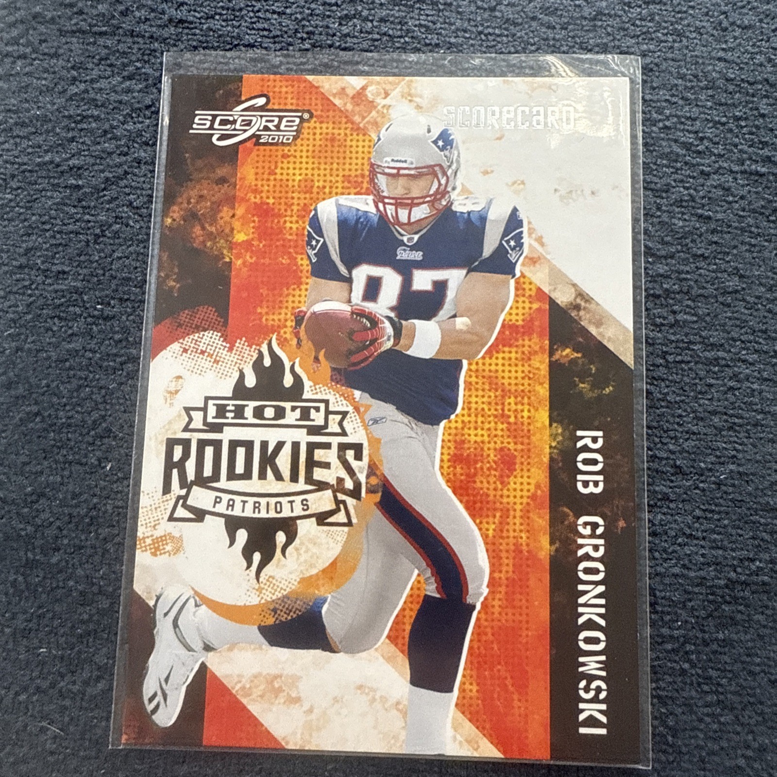 Rob Gronkowski Score Hot Rookies #26 Scorecard