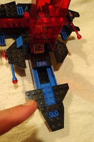 Lego Space Police 6781 : Sp-Striker 98% COMPLETE  (lights up! works!)