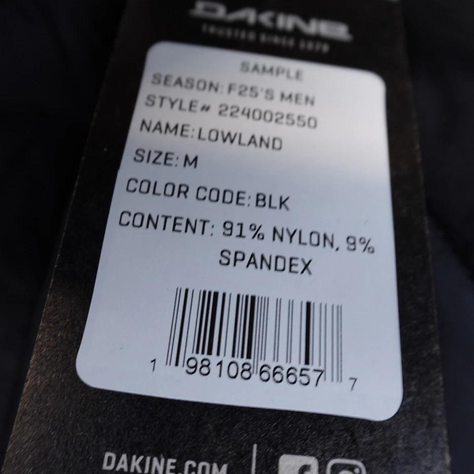 Nuevo con etiquetas Chaleco Dakine Lowland Aislado Polartec Negro Para Hombre Talla Mediana Cremallera Frontal Esquí Foto 2 de 4