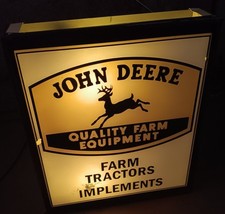 Vintage John Deere Tractor Sign - Vintage Farm Tractor Sign