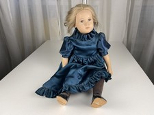 Künstlerpuppe Sigikid Sabine Esche Vinyl Puppe 60 cm. Zustand siehe Fotos 