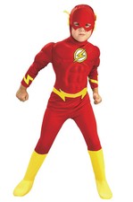 Justice League Deluxe Muscle Chest The Flash Toddler/Child Costume