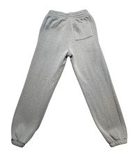 Jordan Pants Youth Large Gray Fleece Jogger Sweatpants Jumpman Nike 12-13 Yrs