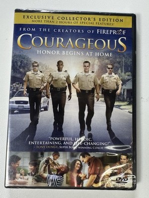 Courageous DVD 2011 w/ Alex Kendrick, Collector's Edition, Commentary, Subs