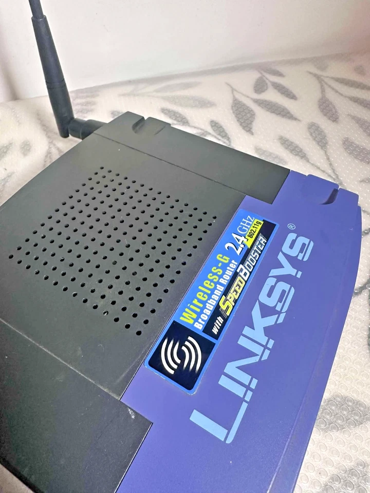 Linksys WRT54GS Wireless‑G Router — Body Only, No Power Adapter / Cord - Image 3 of 4