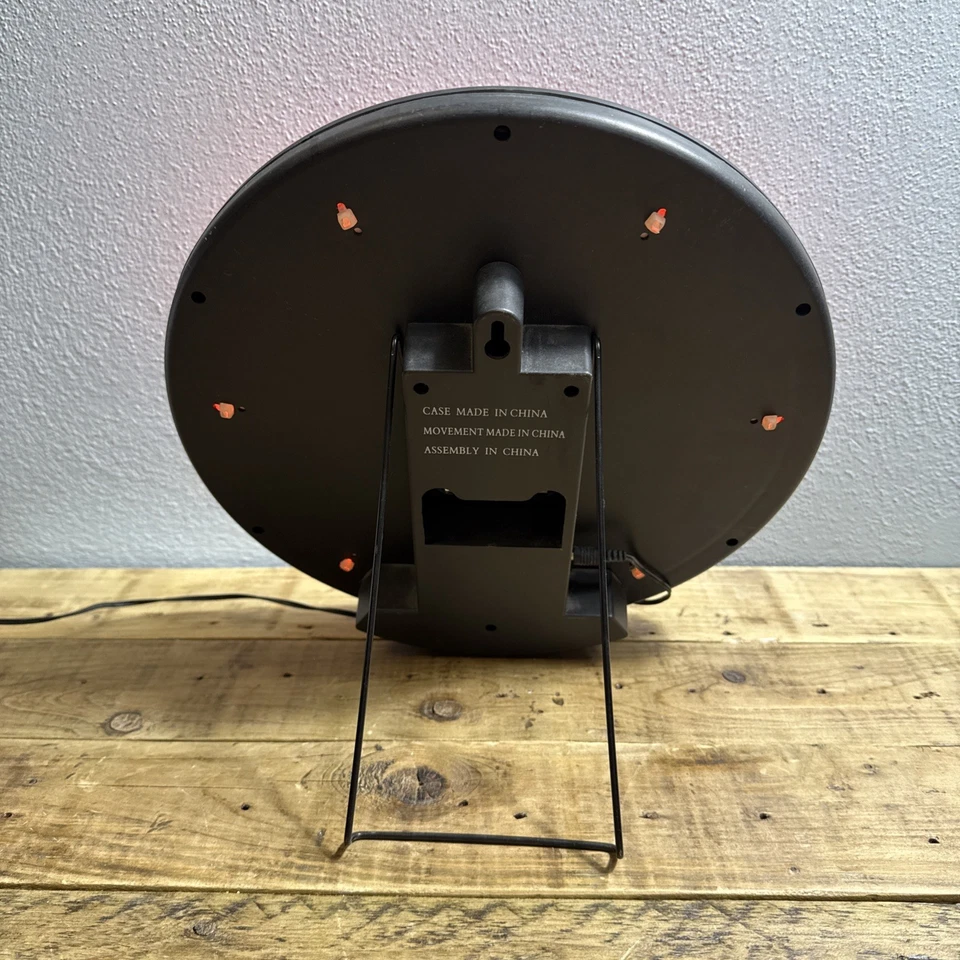 University of Louisville Cardinals Wall Or Stand Clock w/ Neon Ring Works Great! - Image 3 of 4