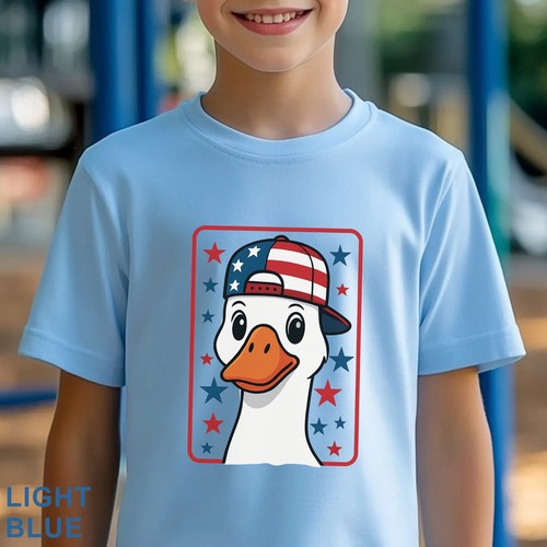 Fourth of July Tee, Patriotic Shirt, July Fourth Goose Shirt, 203224 - Picture 14 of 24