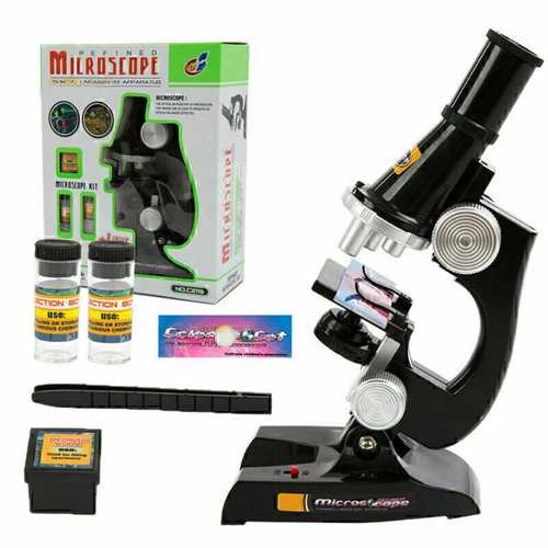 Mikroskop für Kinder Junior Beginner 450x Beleuchtung Forschen Entdecken  HOT
