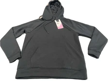 NWT Women's Black MEMBERS MARK Lounge Hoodie Size XS