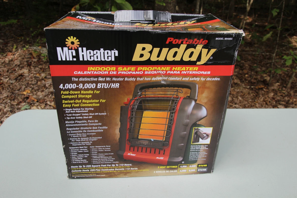 Mr. Heater MH9BX Portable Propane Buddy Heater NEW OPEN BOX 89301734951 |  eBay